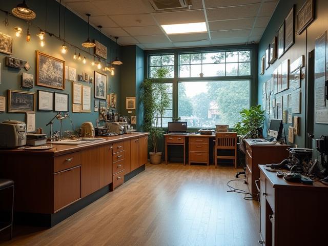 Interior view of Cahaya Visual Arts Academy
